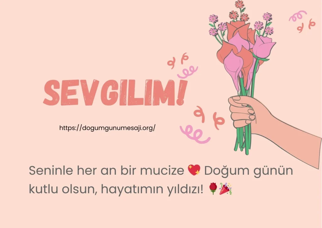 Romantik Sevgiliye Doğum Günü Mesajı 2